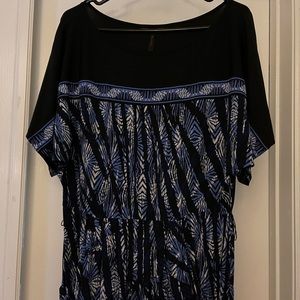 Blue BCBG dress with pockets